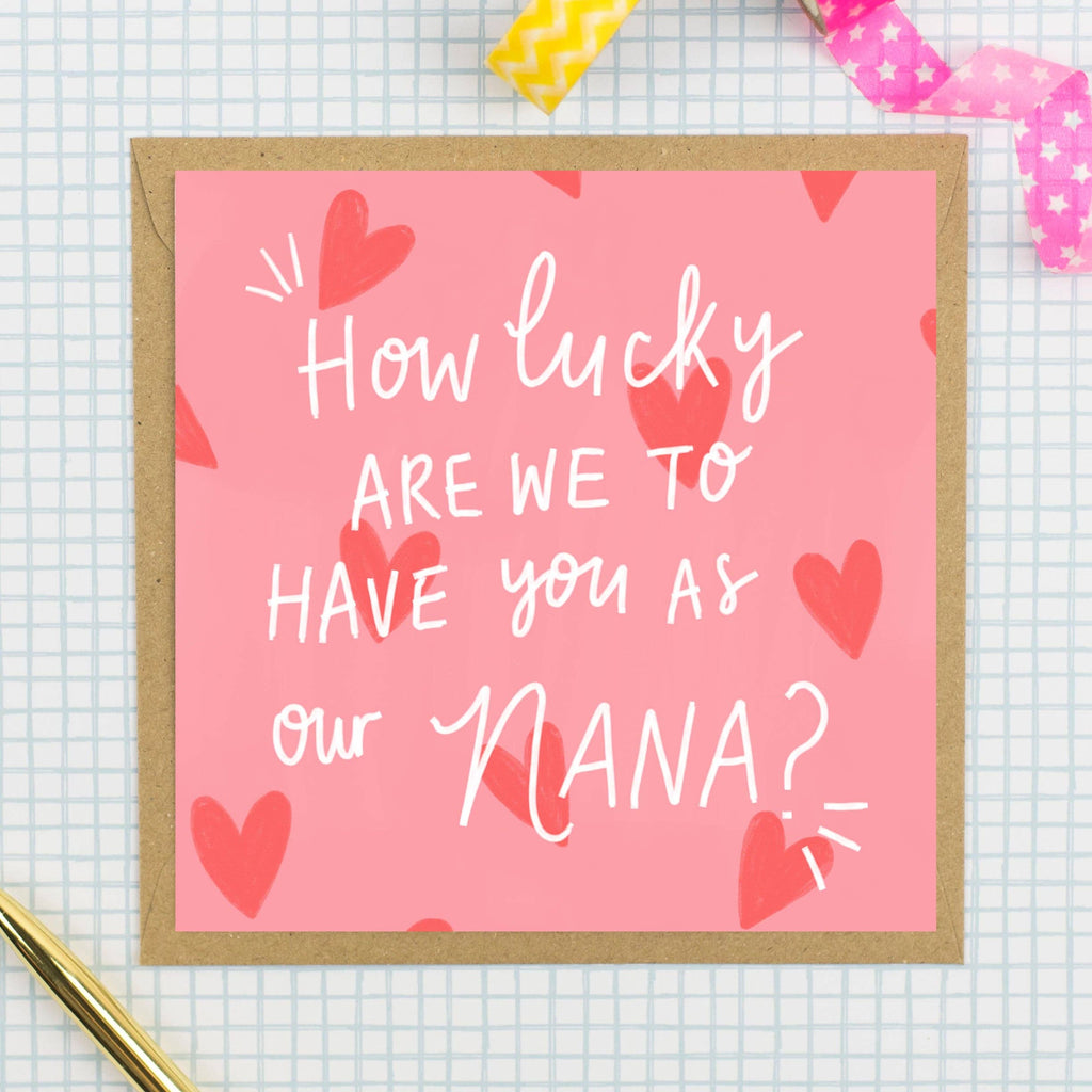 Best Nana Greeting Card