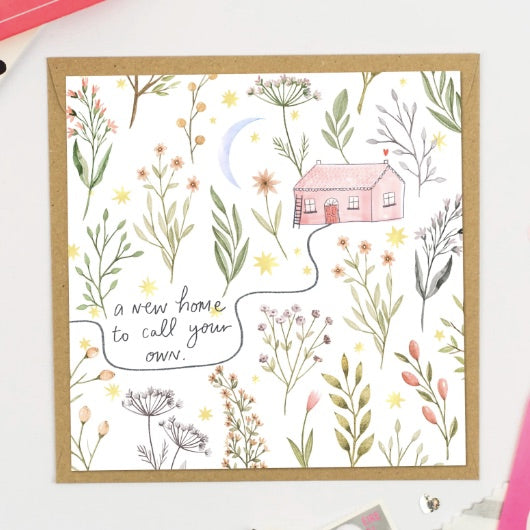 New home housewarming greeting card Ireland Dublin gift