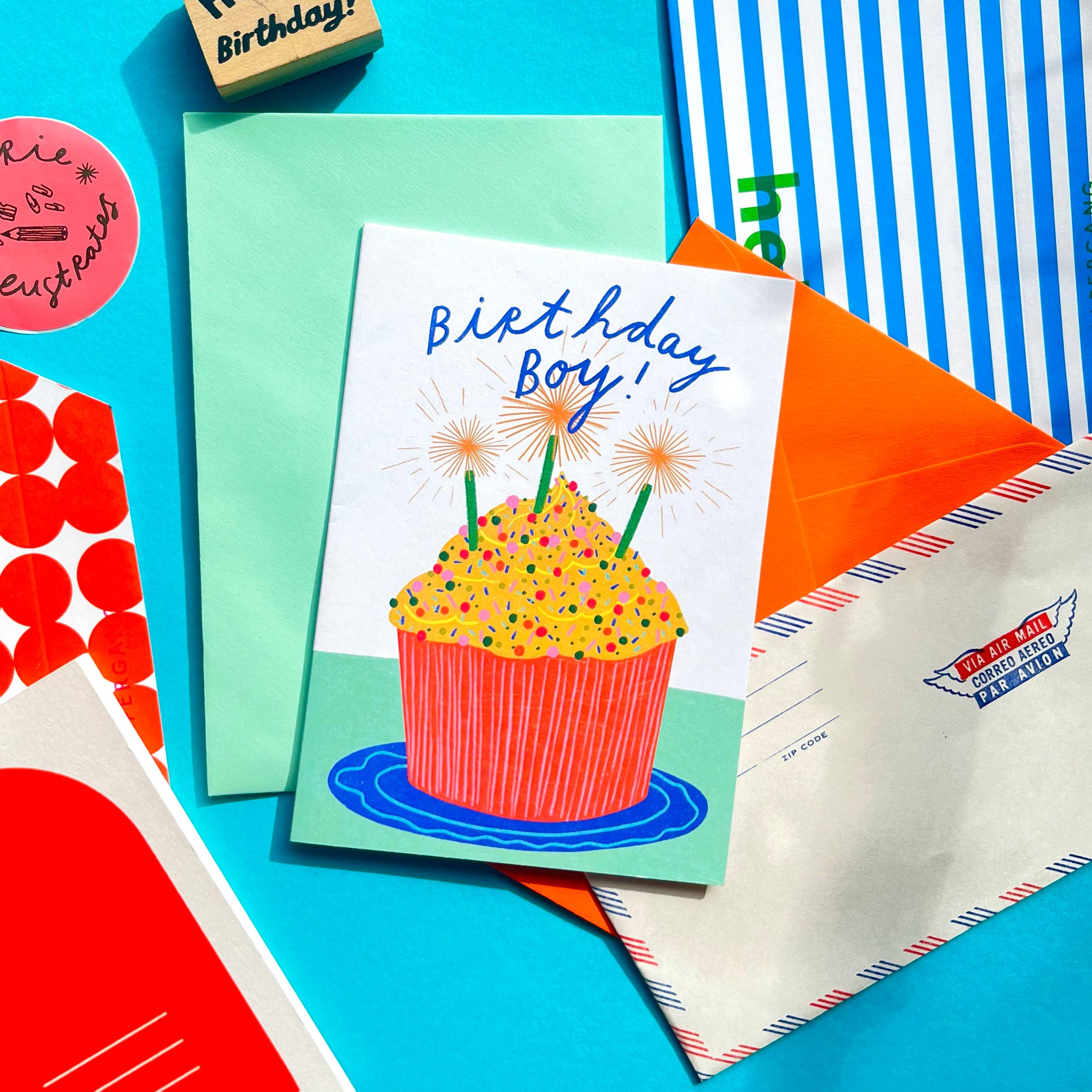 Birthday Boy Greeting Card
