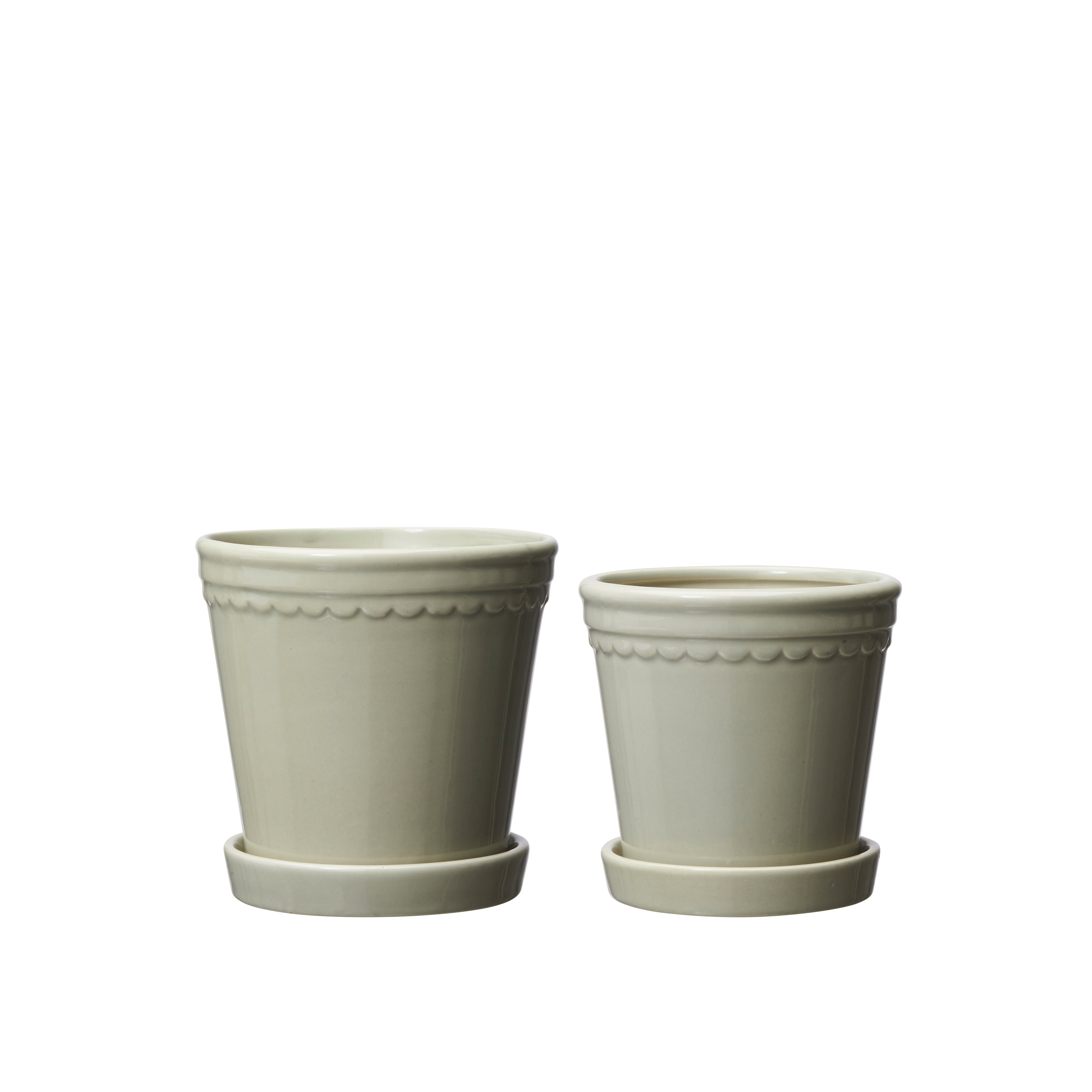 Astrid pot Linen ⌀14cm