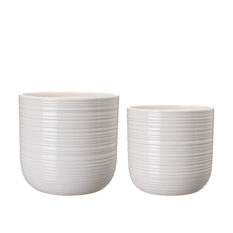 Addison pot White ⌀19cm