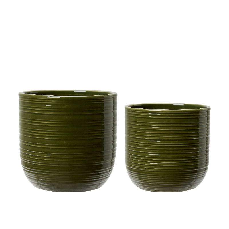Addison pot Forest Green ⌀19cm