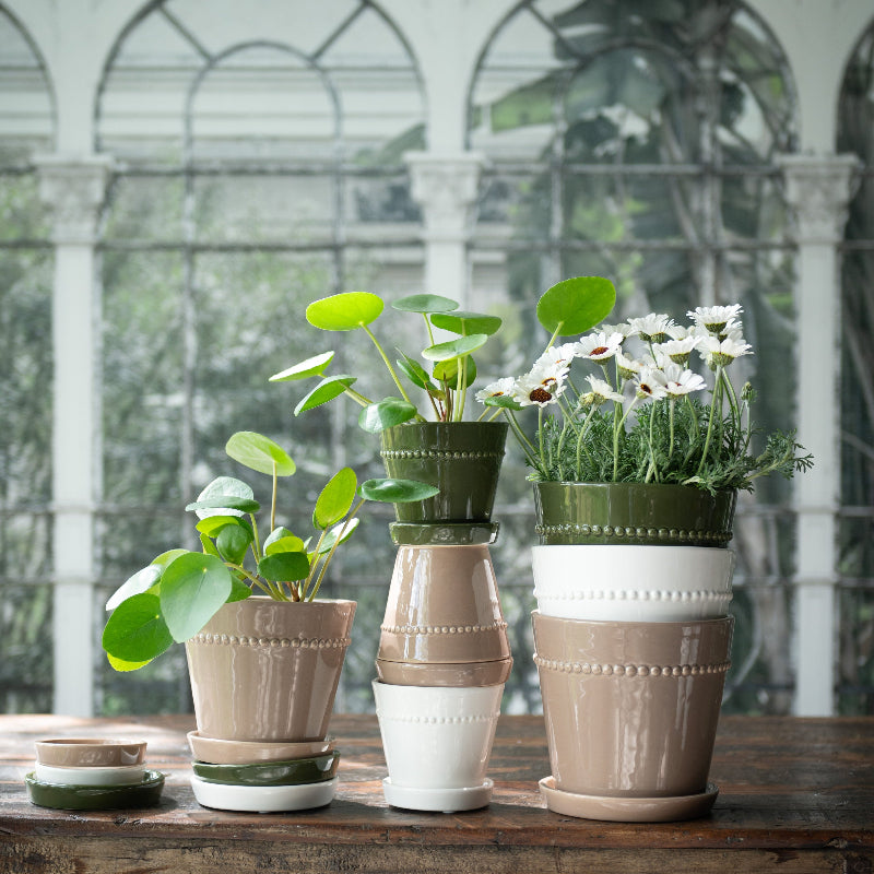 Frances pot Sand ⌀12cm