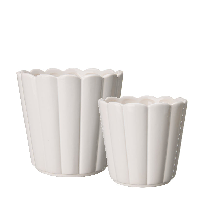 Edna pot White ⌀12cm