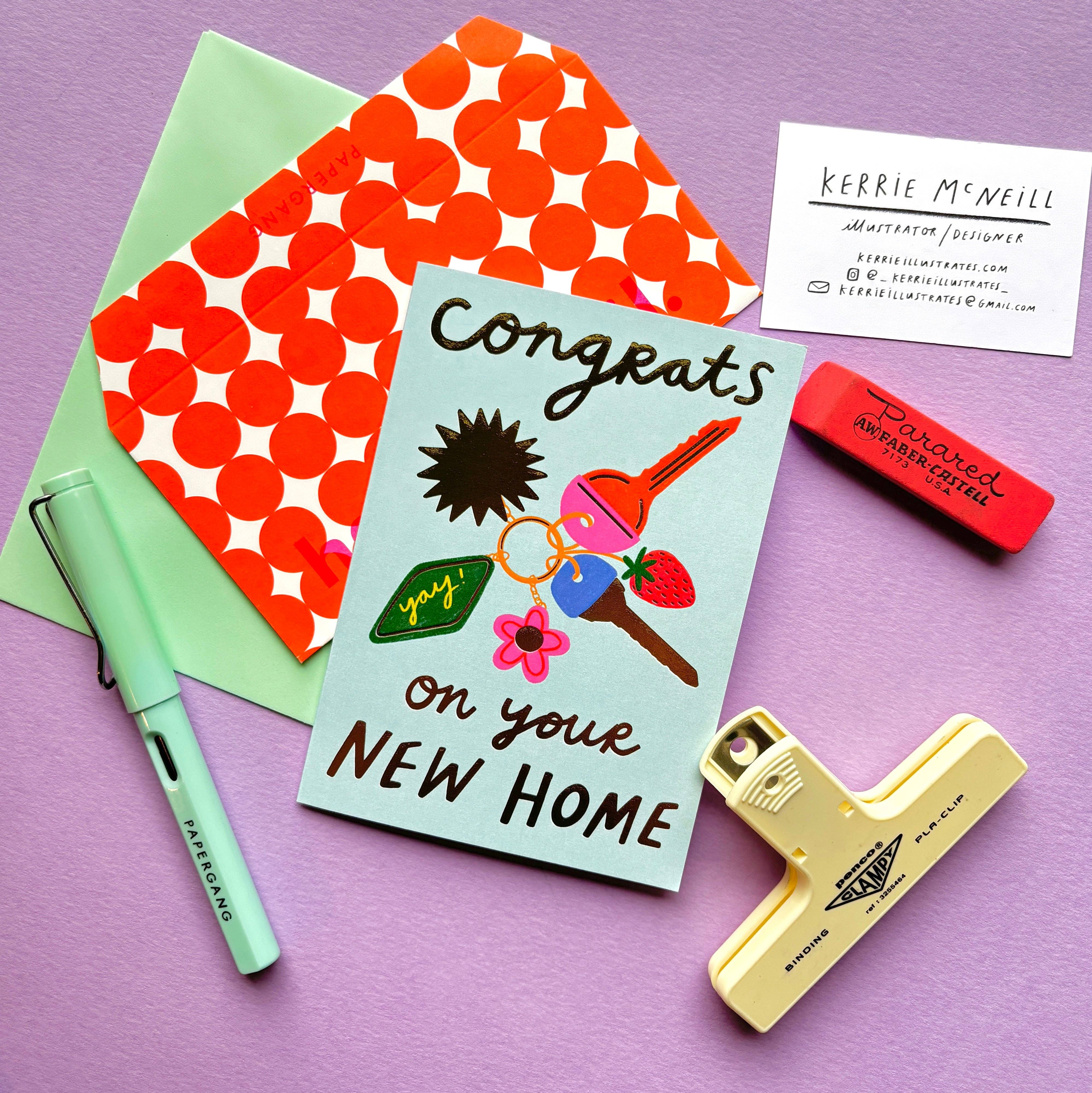 Congrats On Your New Home Greeting Card