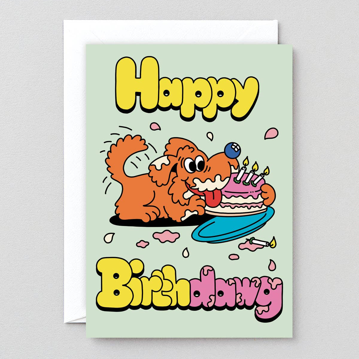 Happy Birthdawg Greetings Card