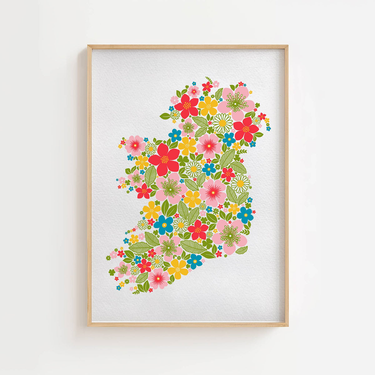 Wildflower Ireland Art print