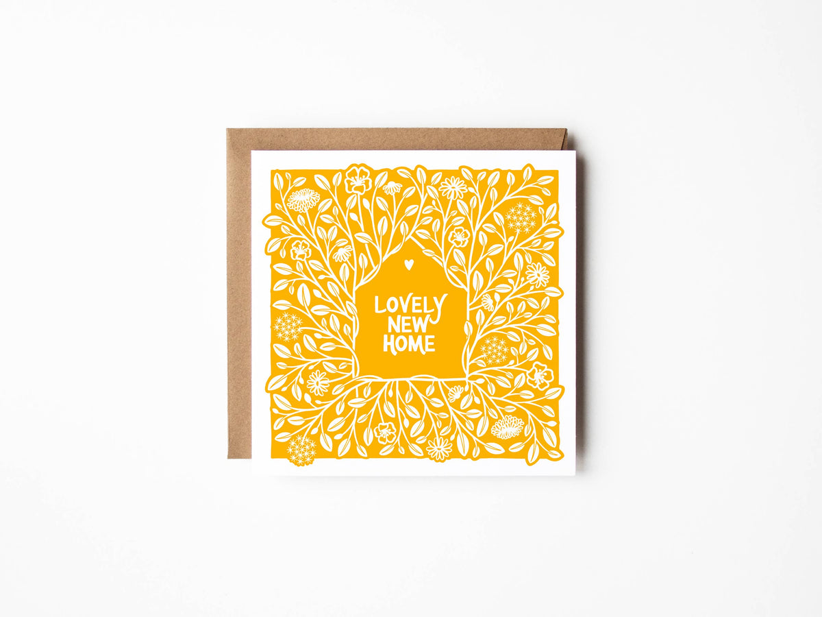 Lovely new home Greeting Card