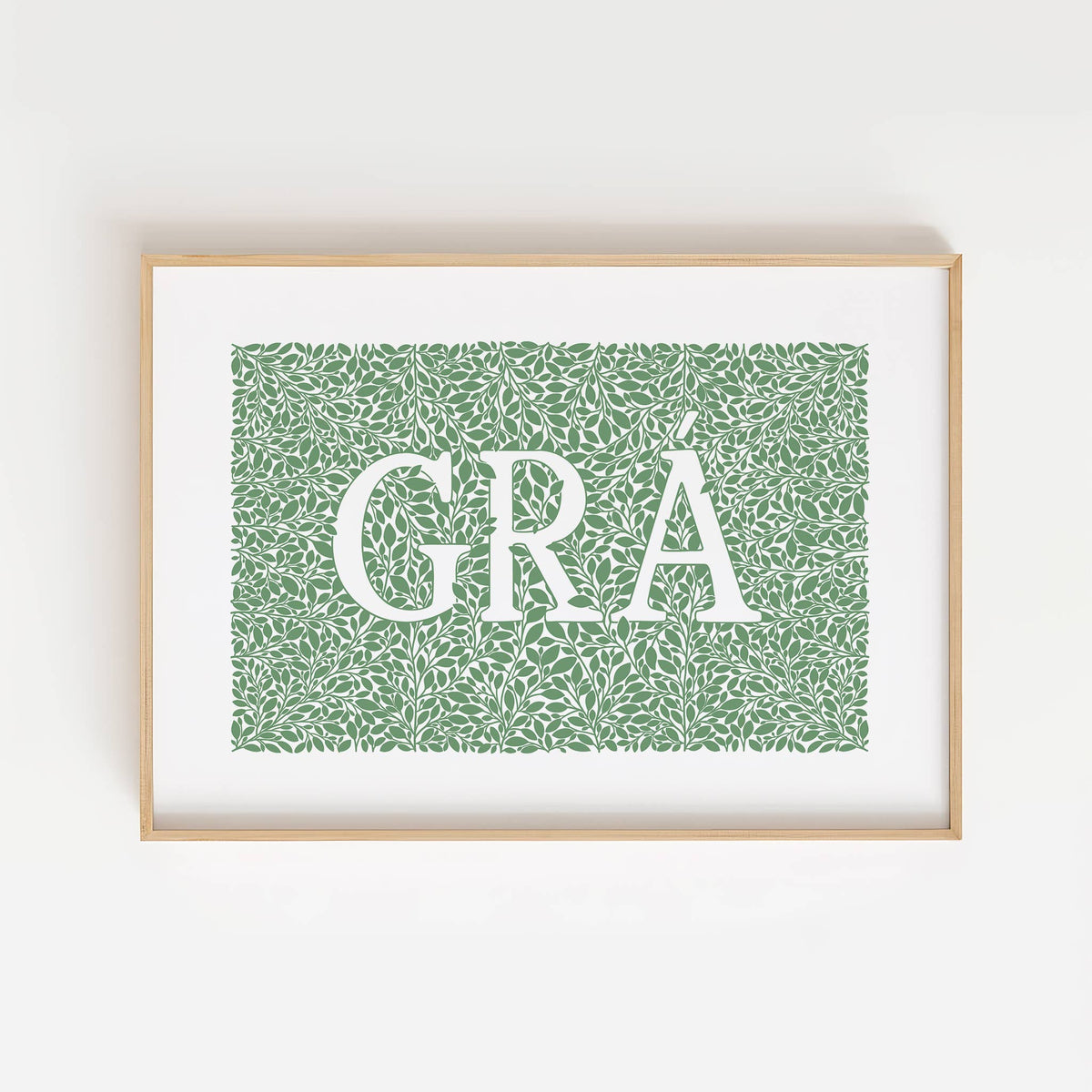Grá Art print