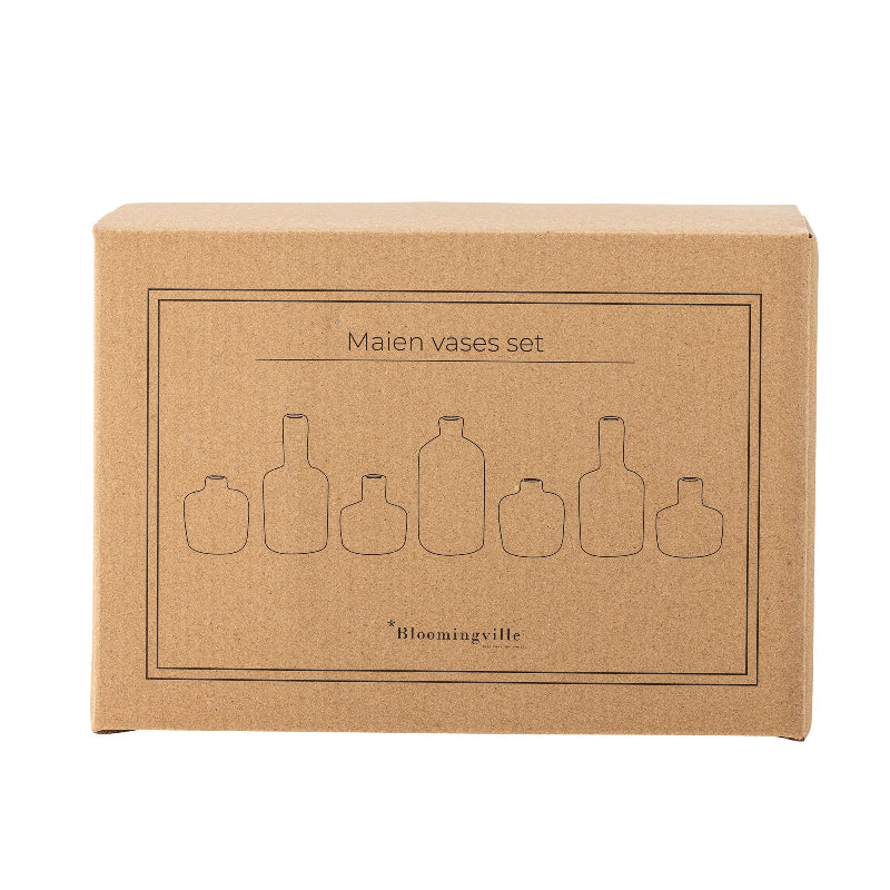 Bronze set of mini vases by Bloomingville