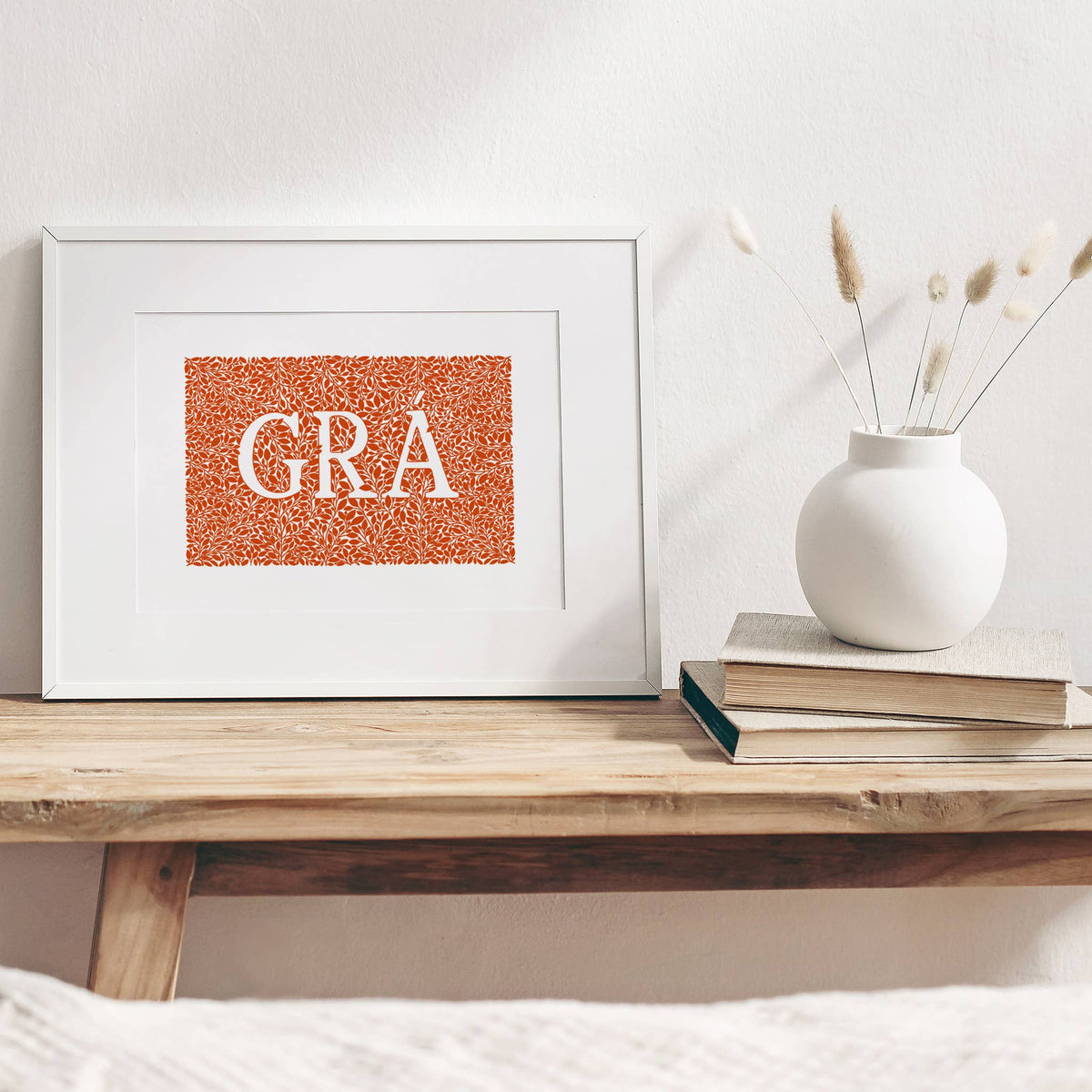 Grá Art print