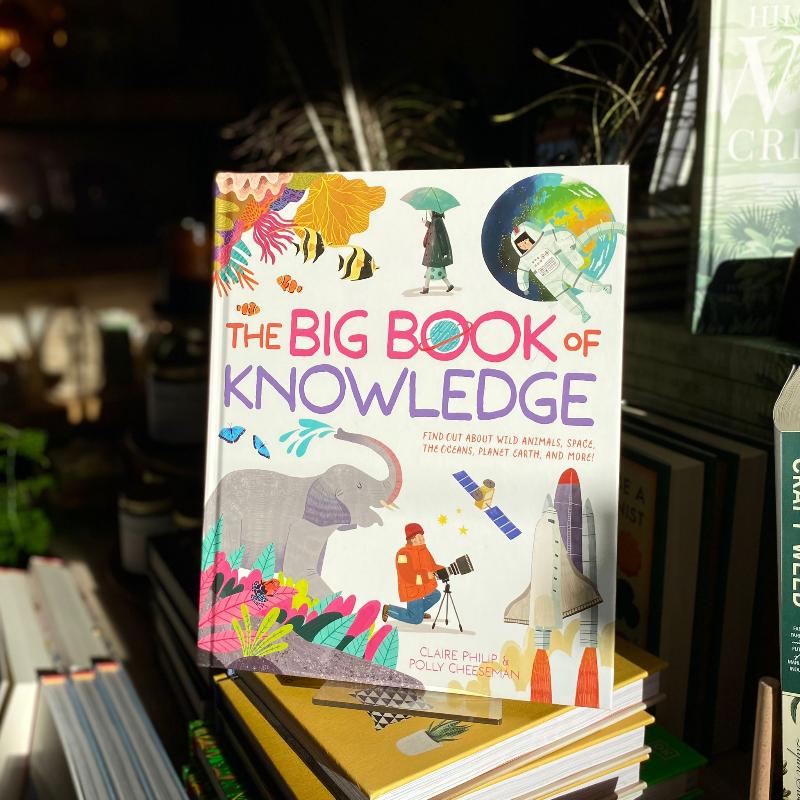 Fun book for kids with quizzes and cool facts about the world explained