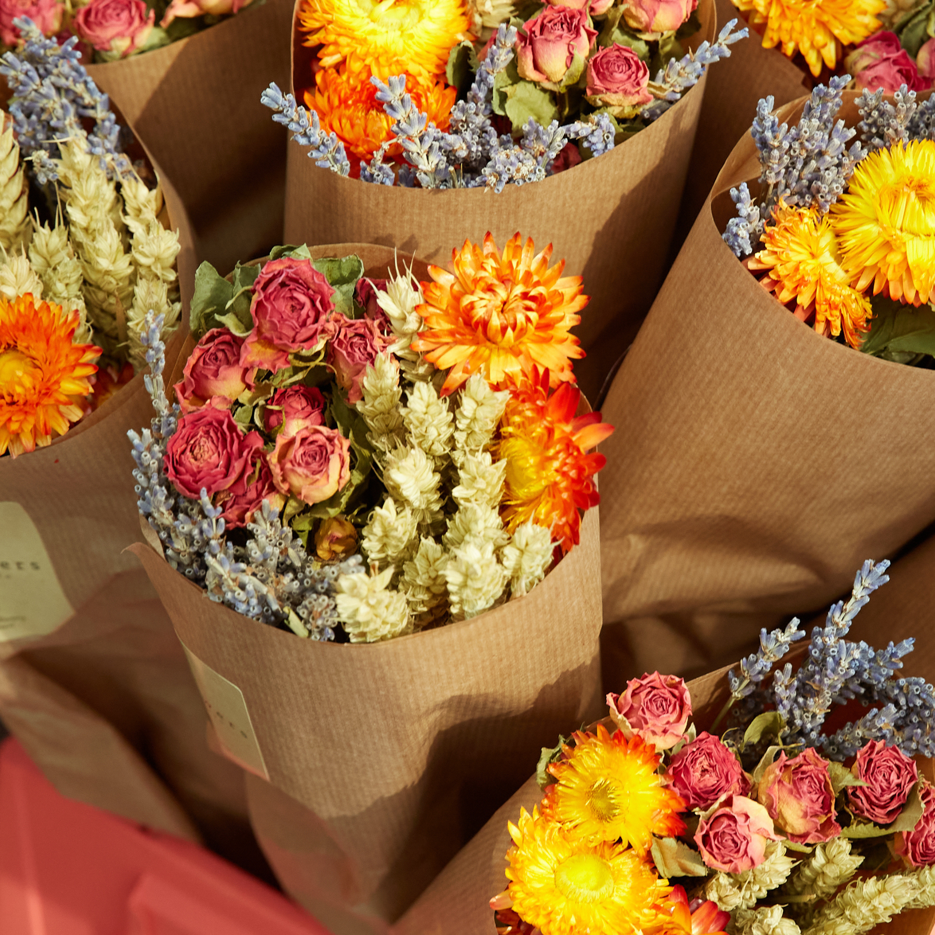 Dried Flower Market Bunch