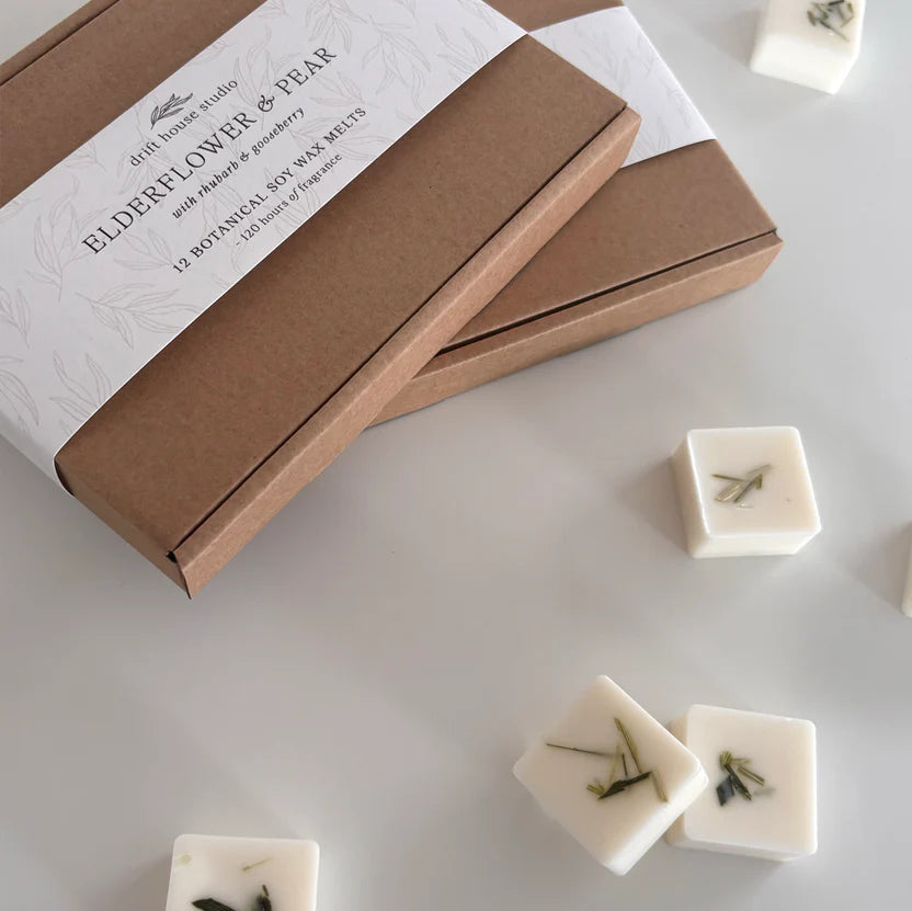 Botanical Soy Wax Melts - Elderflower & Pear