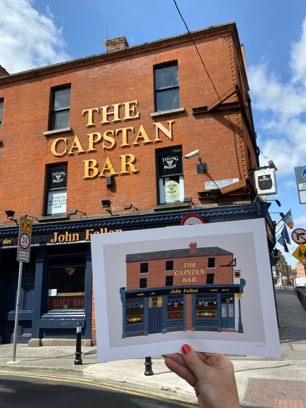 John Fallon’s Pub, Art Print