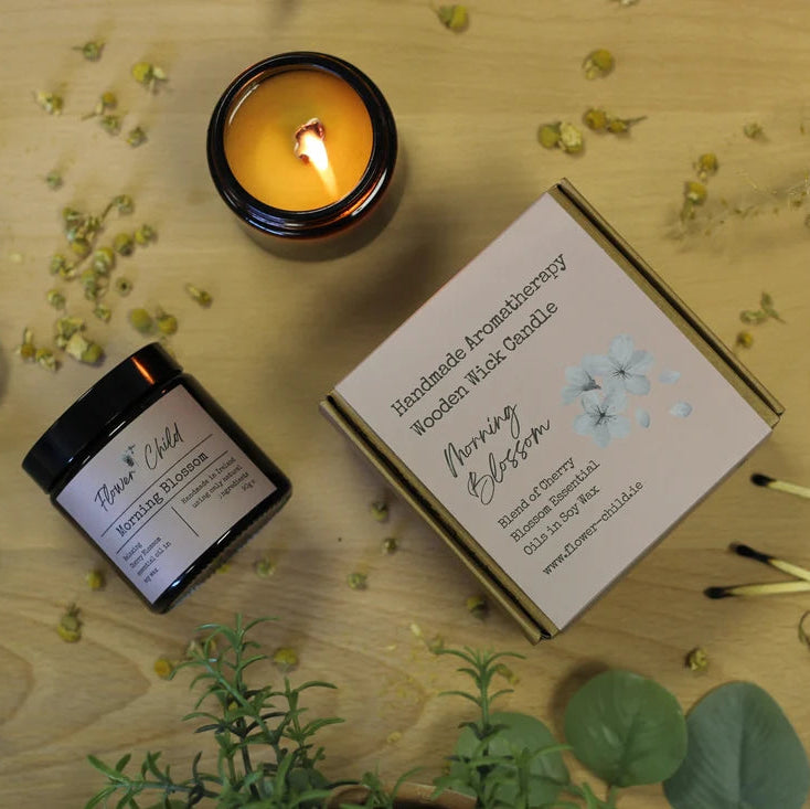 Morning Blossom Candle by Flower Child