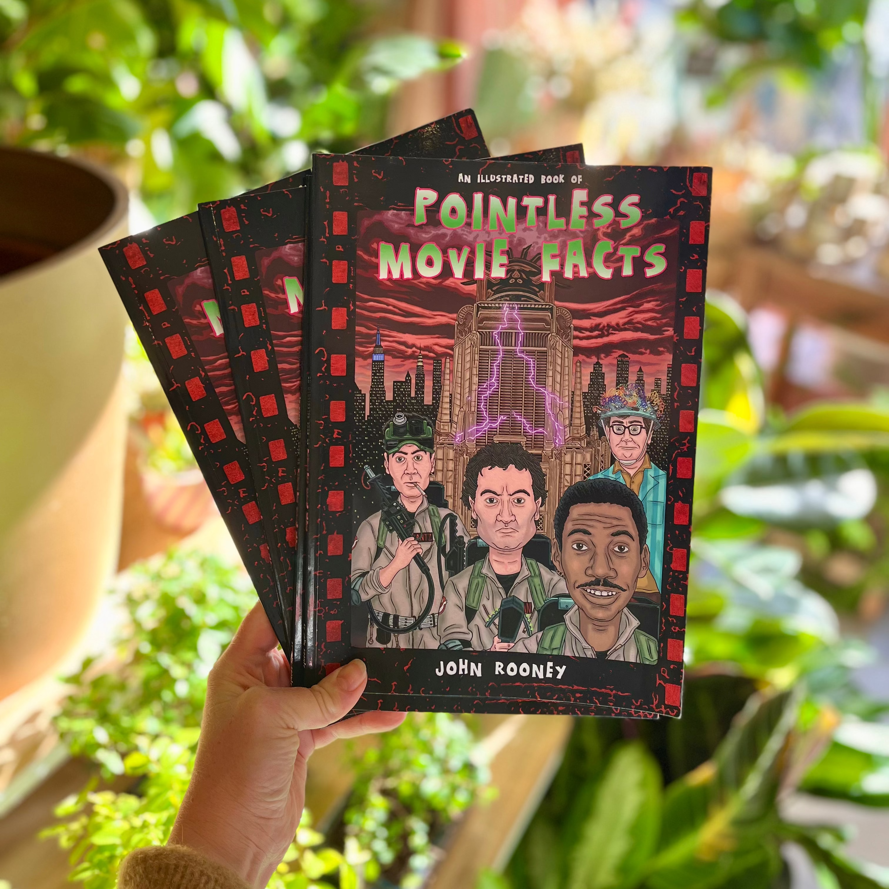 An illustrated Book of Pointless Movie Facts