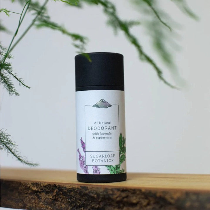Lavender + Peppermint deodorant balm by Sugarloaf Botanics