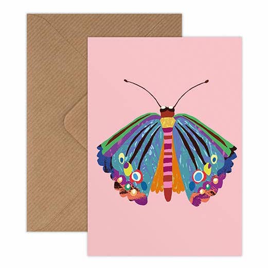 Rainbow Butterfly Mini Card Pack