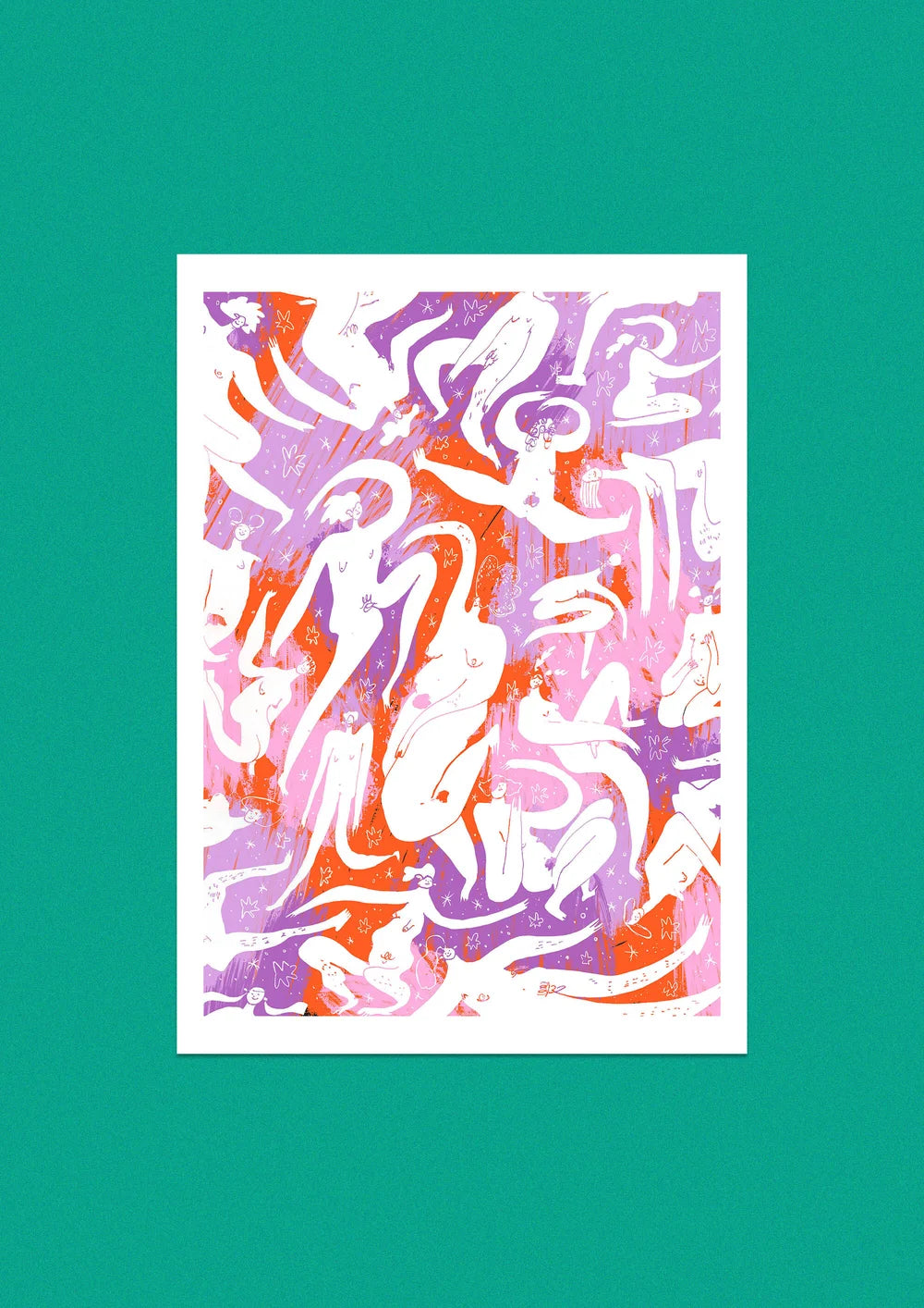 'Woman' A5 Print by Bronagh Lee