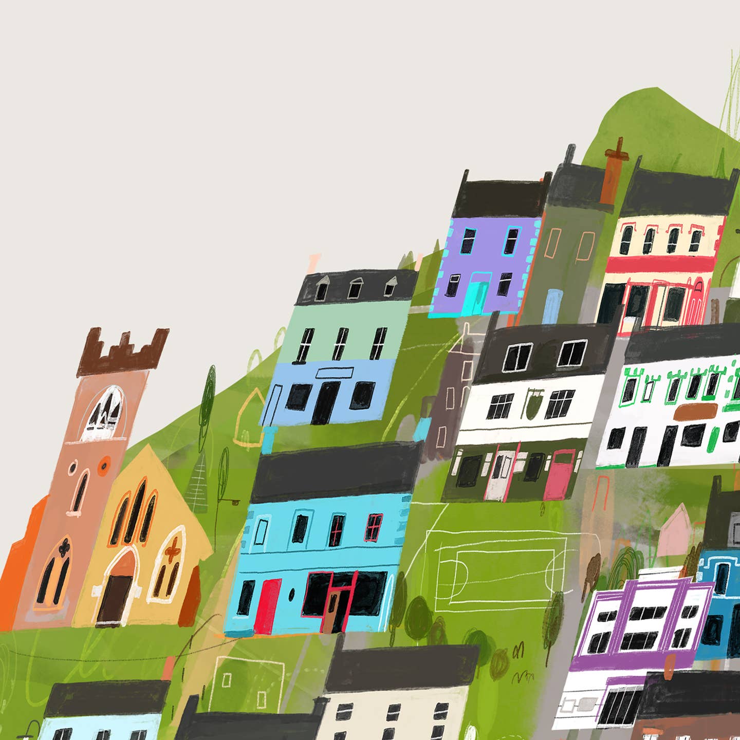 Dingle Art Print