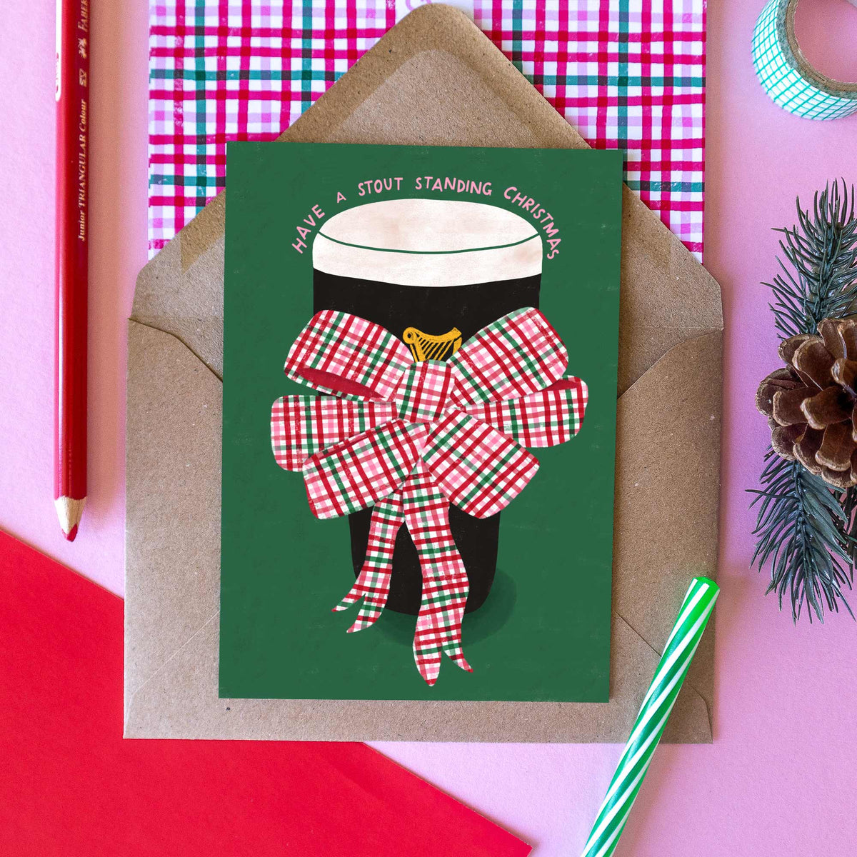 Stout-Standing Christmas Greeting Card