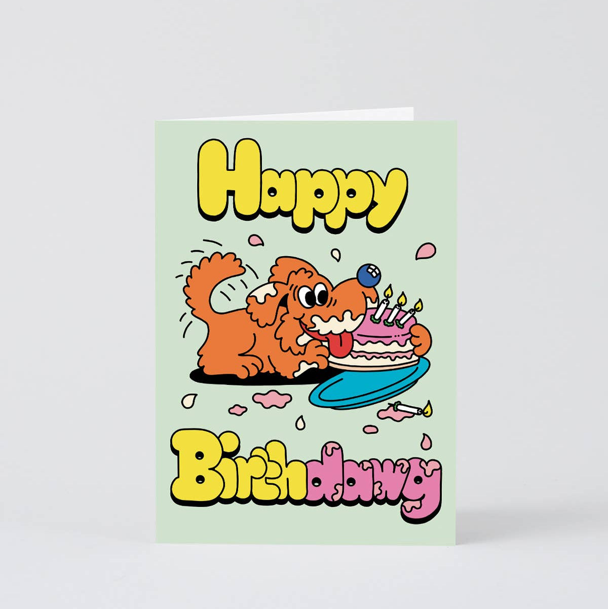 Happy Birthdawg Greetings Card