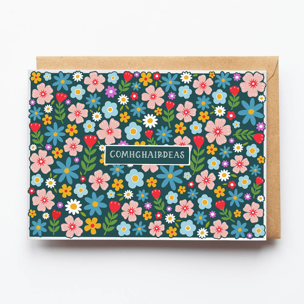 Comhghairdeas Congratulations Greeting Card
