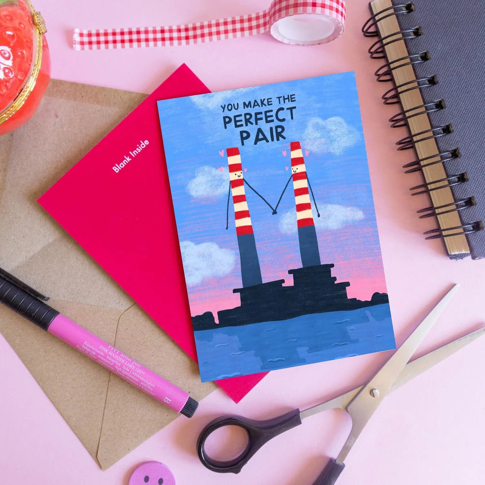 You Make The Perfect Pair Greeting Card