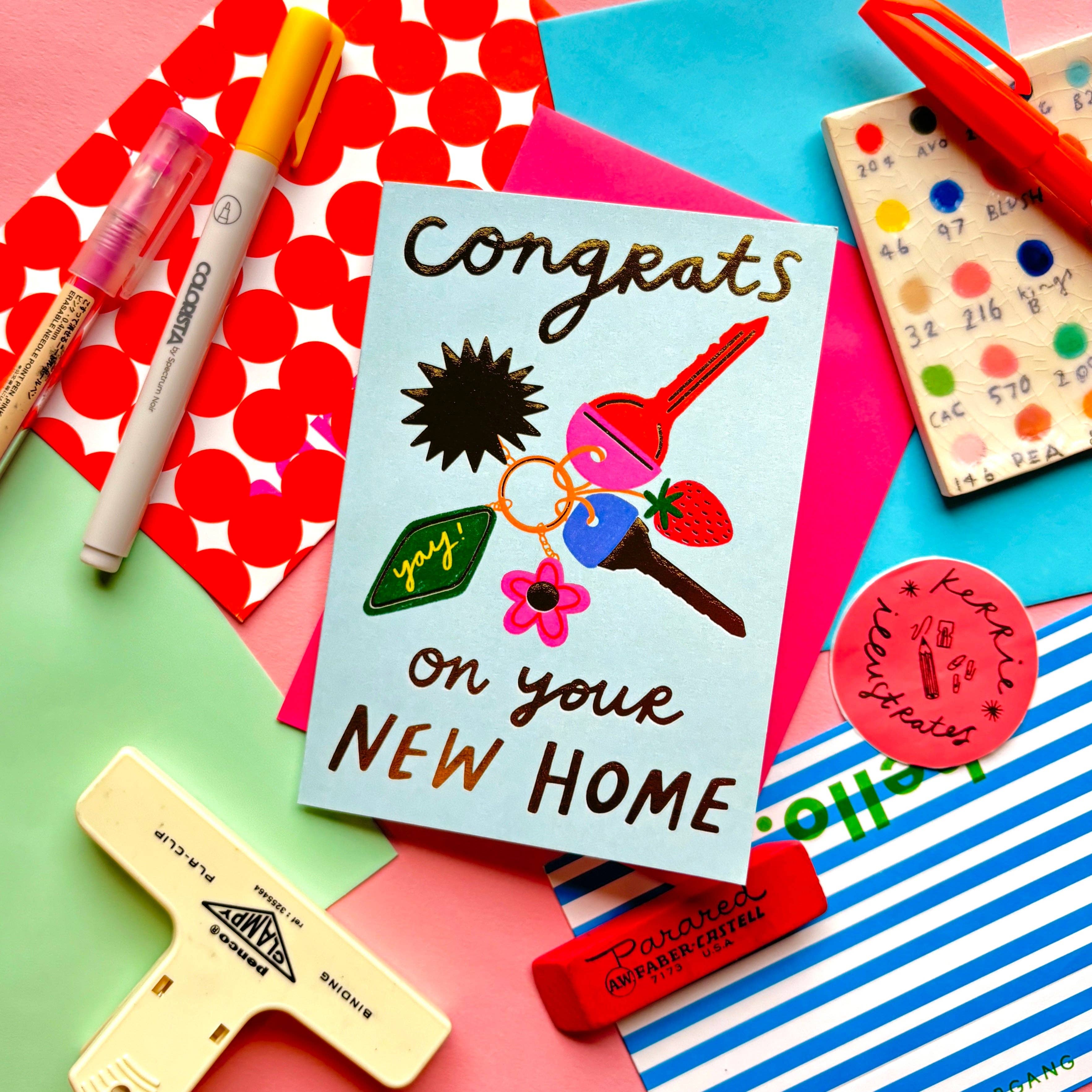 Congrats On Your New Home Greeting Card