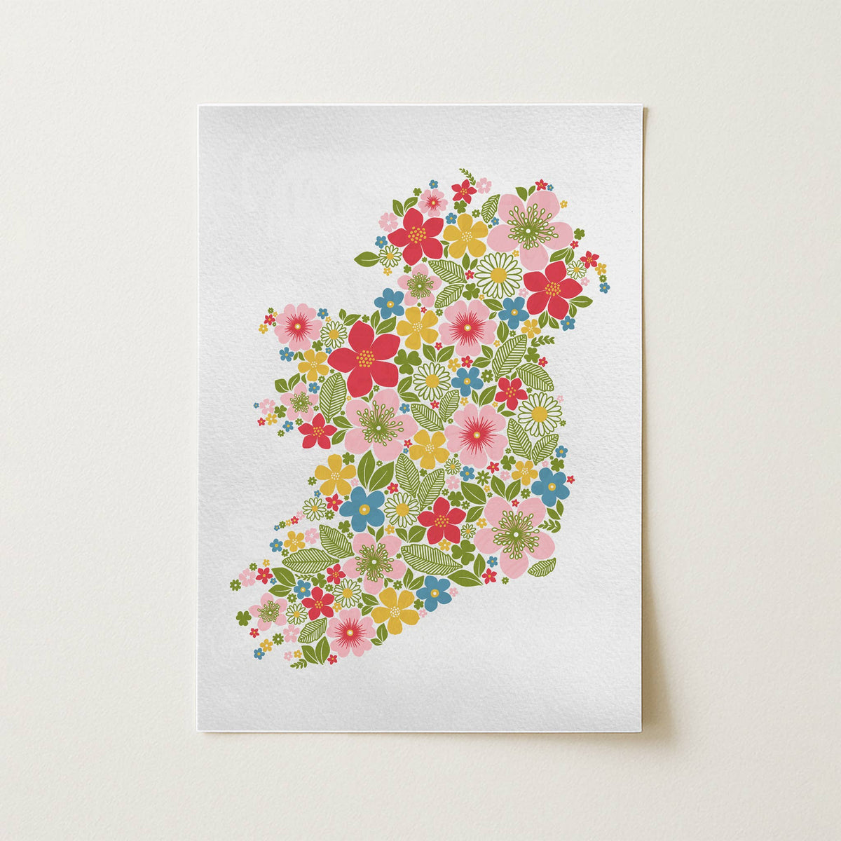Wildflower Ireland Art print