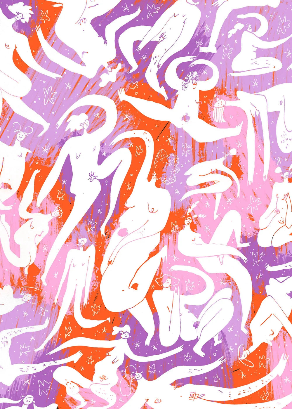 'Woman' A5 Print by Bronagh Lee
