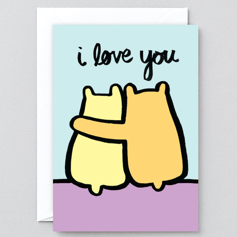'I Love You' Bears Card