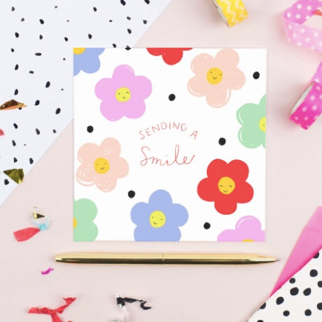 'Sending a Smile' Card