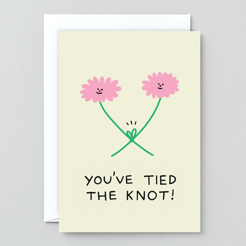 'You've tied the knot!' Card